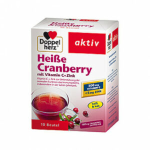 Doppelherz Heiße Cranberry aktiv 10 St