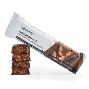 Edubily Collagen Bar Dark Chocolate Almond