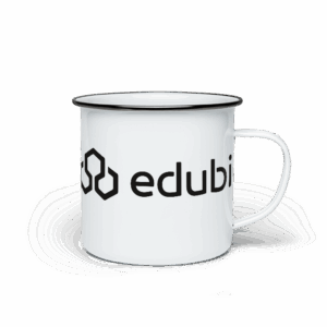 Edubily Emaille-Tasse