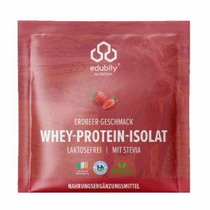 Edubily Whey-Protein-Isolat mit Geschmack Proben