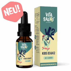 Edubily Vitamin D3 mit K2 für Kinder
