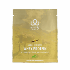 Edubily Whey Protein Konzentrat Proben